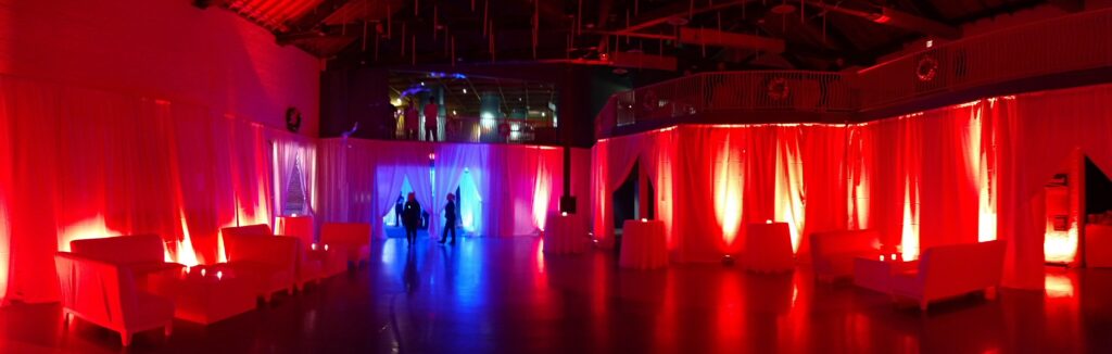 Maritime Aquarium Holiday Parties Norwalk Uplighting Lounge