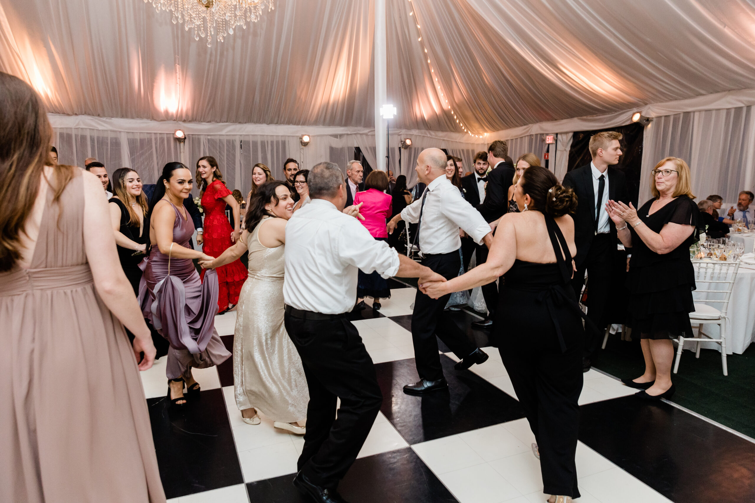 Wainwright House wedding dance circle