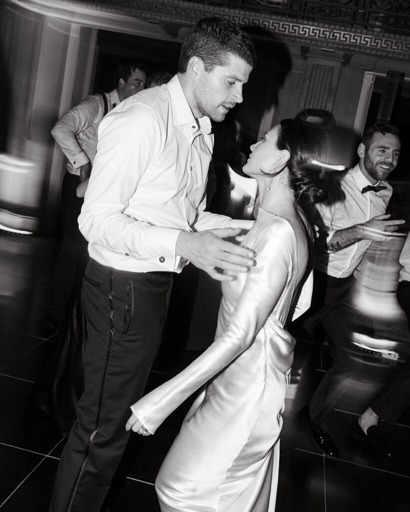 george peabody library wedding reception dance floor